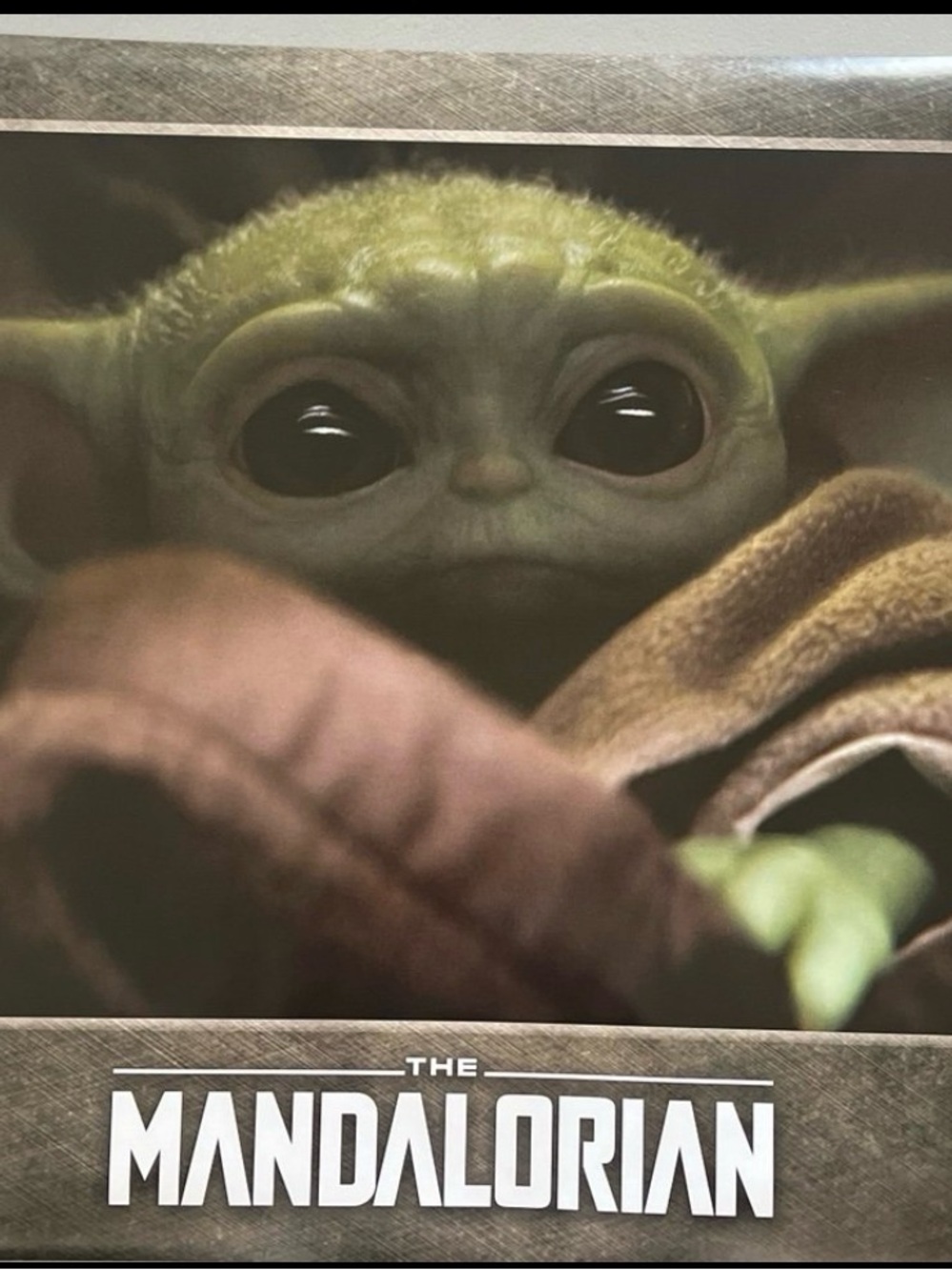 The Mandalorian Baby Yoda/Grogu Poster - Aprox Size 24x36 Inches